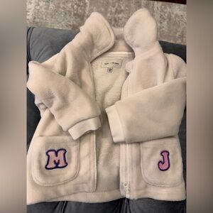 Marc Jacobs Soft Cream Baby Jacket with leggings